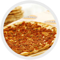 Pizza Lahmajoun et Ail